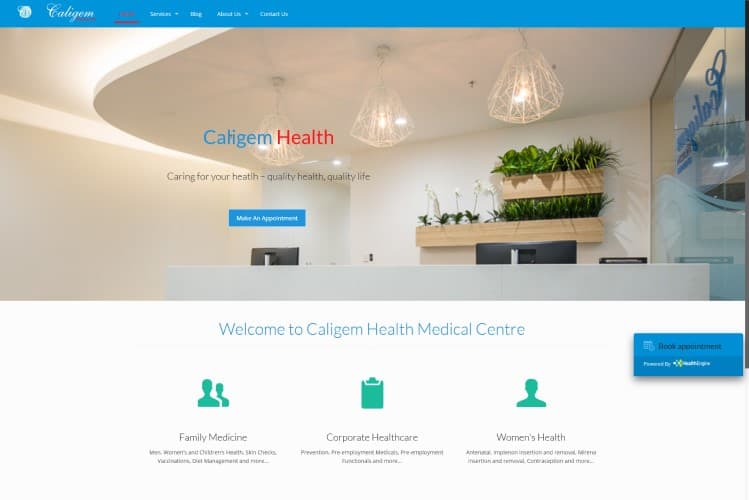 Medical Centre Website - Central Coast